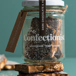 Dark Chocolate + Almond Toffee 200g Jar