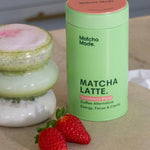 Strawberry Matcha Latte 240G Tin