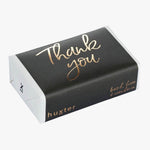 Thank You Grey Rose Gold Foil Basil Lime Mandarin Soap HW Beauty - Skincare, Bodycare, Hair, Nail, Makeup Huxter
