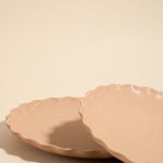 pink plate set of 2