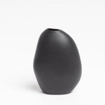 Harmie Pod Black Vase Small 10x9cm HW Decor - Bookend, Hook, Urn, Vase, Sculpture NED Collections