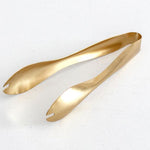 Cariso Large Gold Serving Tong HW Serveware - Plate, Bowl, Servers, Dish, Platter Nel Lusso