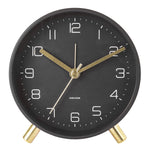 Lofty Black Round Alarm Clock HW Decor - Bookend, Hook, Urn, Vase, Sculpture Karlsson
