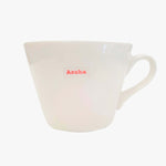 Aroha White Bucket Mug 350ml HW Mugs Keith Brymer Jones