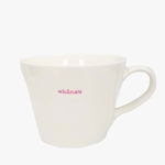 Whanau White Bucket Mug 350ml HW Mugs Keith Brymer Jones