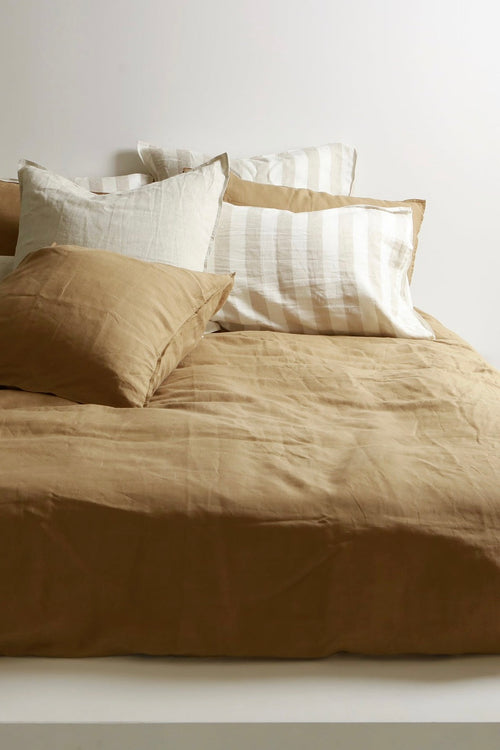 Orange duvet cover