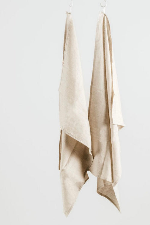 Linen tea towel