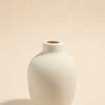 white vase