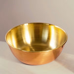 Face Mask Gold Mixing Bowl