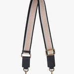 Feature Black + White + Blush Bag Strap