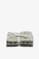 Chekka Taupe + Oatmeal Pack 3 Wash Cloths