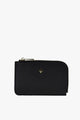 Fitz Black Pebble Vegan Leather Card Holder