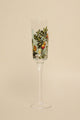 Sorrento Lemon Print Champagne Flute Each