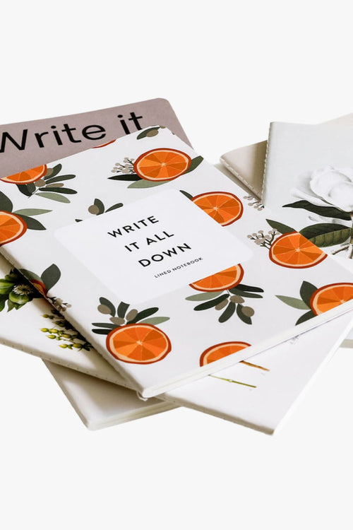 Oranges A5 Notebook HW Stationery - Journal, Notebook, Planner Father Rabbit   