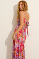 Tania Pink Floral Strappy Maxi Dress