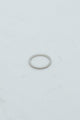 Lines Silver Medium EOL Ring