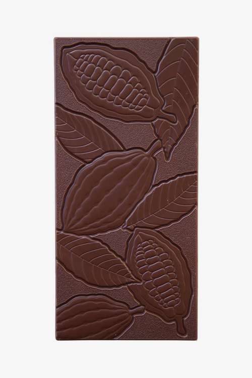 Raspberries dark chocolate bar