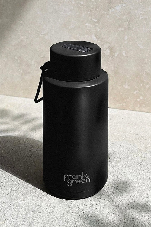 black drink bottle