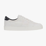 2843 White With Black Trim Club Canvas Grape-Faux Leather Sneaker ACC Shoes - Sneakers Superga   