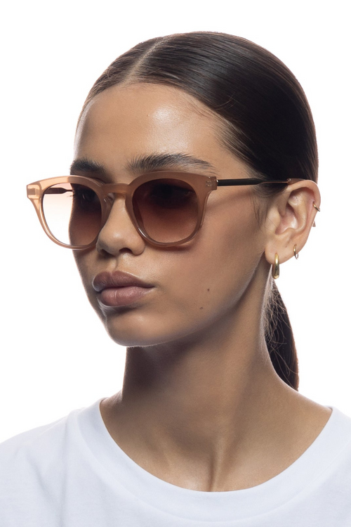 Brown Round Sunglasses