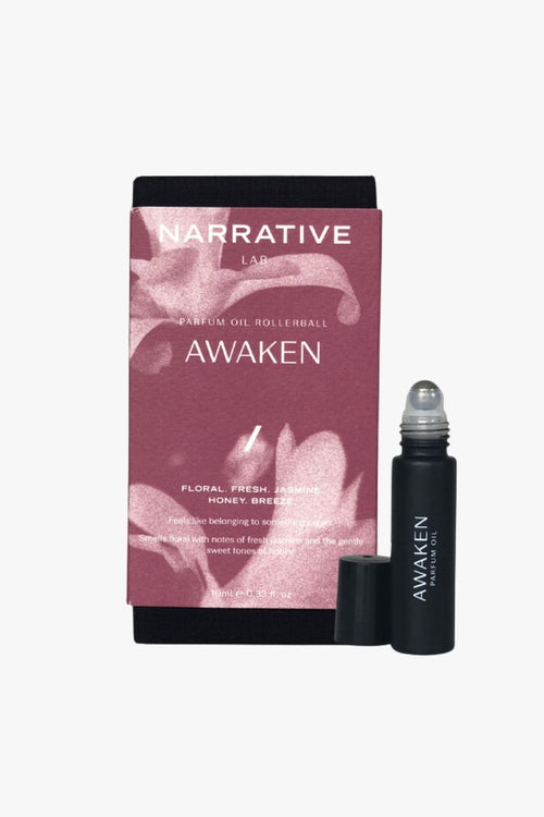 Awaken Roller Ball Parfum Oil HW Fragrance - Candle, Diffuser, Room Spray, Oil Narrative Lab   