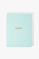 Baby Mini Blue Greeting Card