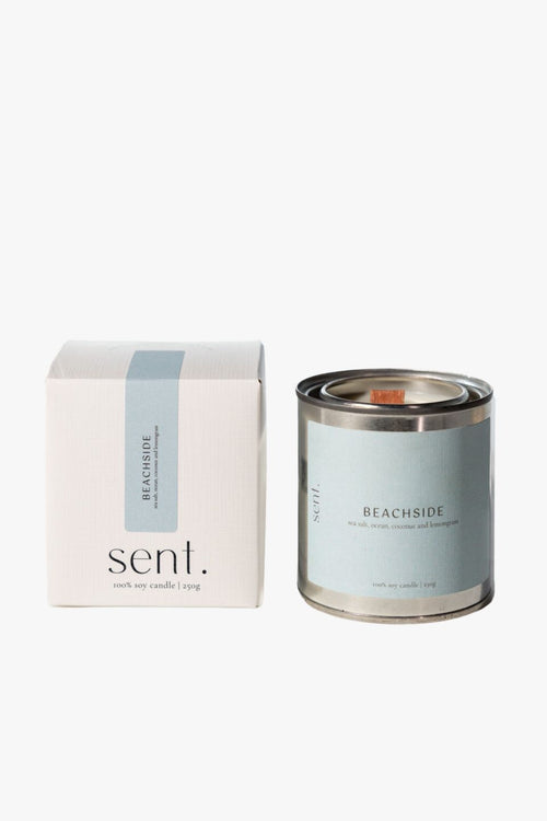 Beachside 250g Soy Candle HW Fragrance - Candle, Diffuser, Room Spray, Oil Sent Studio   