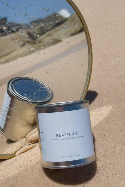 Beachside 250g Soy Candle HW Fragrance - Candle, Diffuser, Room Spray, Oil Sent Studio   