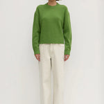 Beau Tarragon Merino Knit