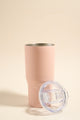 Blush Stainless Steel 600ml Coffee + Smoothie Cup