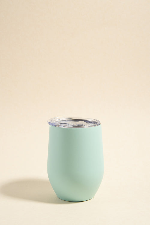 blue wine tumbler