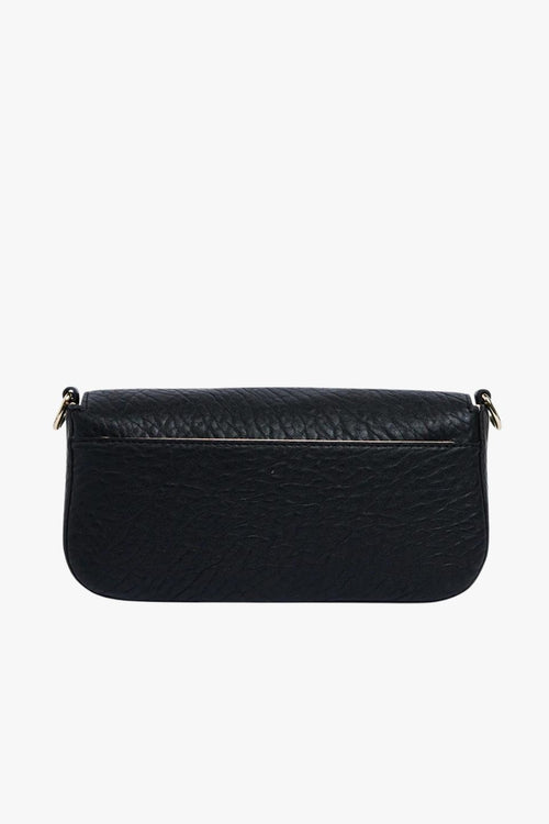 Calabria Black Baguette Shoulder Bag ACC Bags - Clutch, Shoulder, Tote, Bum, Backpack Elms+King   