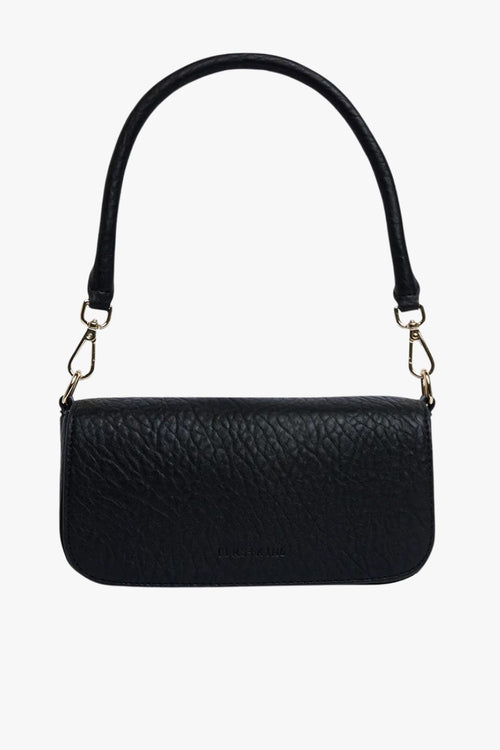 Calabria Black Baguette Shoulder Bag ACC Bags - Clutch, Shoulder, Tote, Bum, Backpack Elms+King   