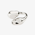 silver adjustable ring