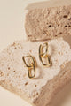 Chunky Chain EOL Gold Earrings