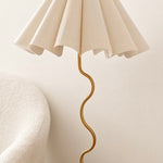 gold table lamp
