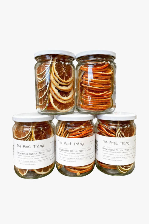 Dehydrated Citrus Trio 60g Jar HW Food & Drink The Peel Thing   