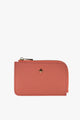 Fitz Coral Pebble Vegan Leather Card Holder