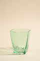 Hexangular Green Dimpled Tumbler