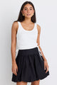 Hush Black Bubble Mini Skirt