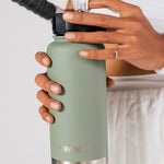 Insulated Eucalypt Green 950ml with Straw Lid Bottle