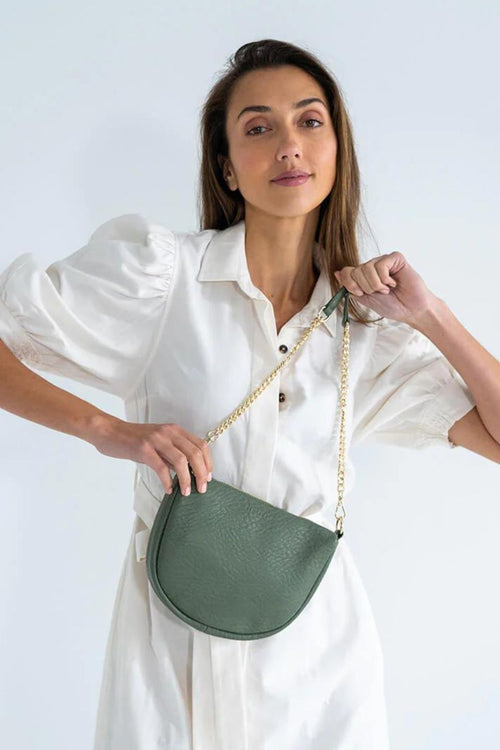 La Palma Leaf Crossbody Bag ACC Bags - Clutch, Shoulder, Tote, Bum, Backpack Elms+King   