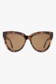 Liar Liar Oversized Catseye Tort Brown Lens Sunglasses