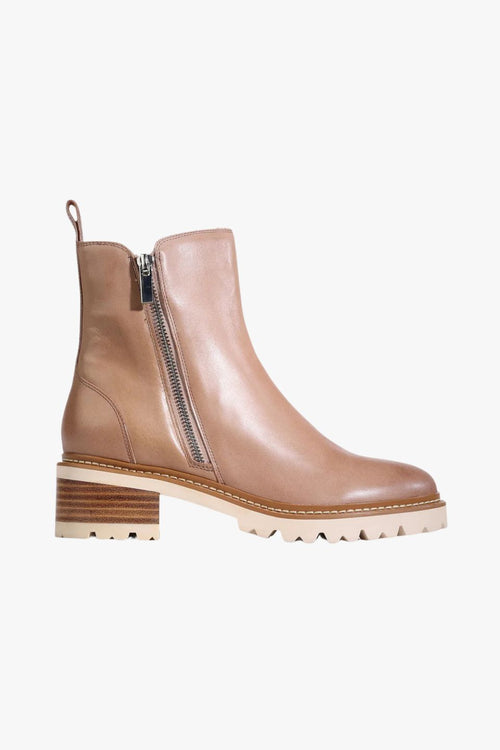 light brown ankle boot