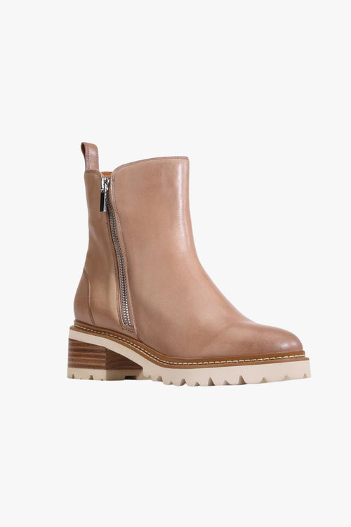 light brown ankle boot