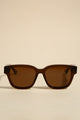 London Chocolate Classic Round Sunglasses