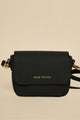 London Black Leather Small Crossbody Bag