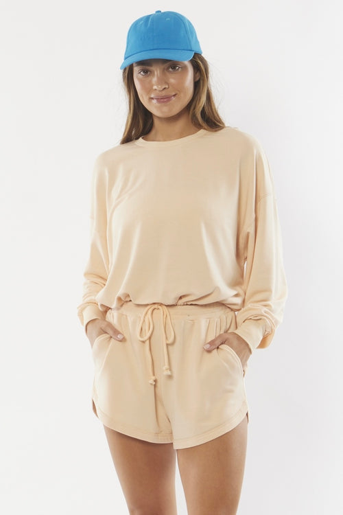 cream beige fleece jumper