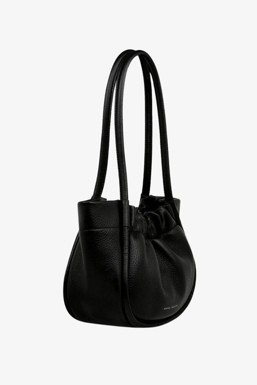 black shoulder bag