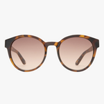 Round Brown Tort Sunglasses